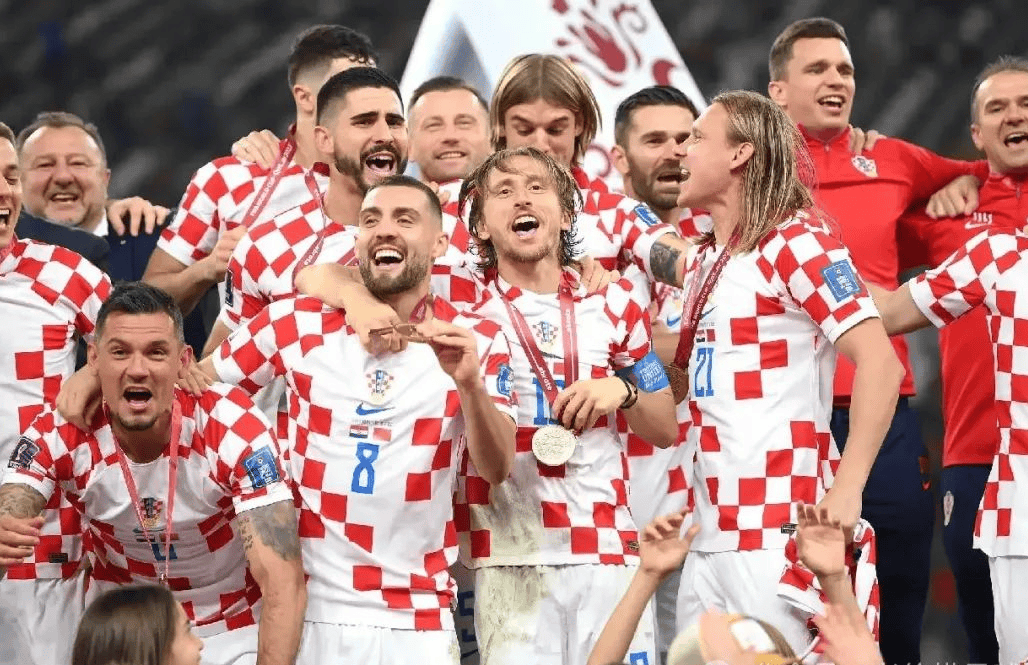 全场比赛完毕，克罗地亚队晋级欧洲杯半决赛