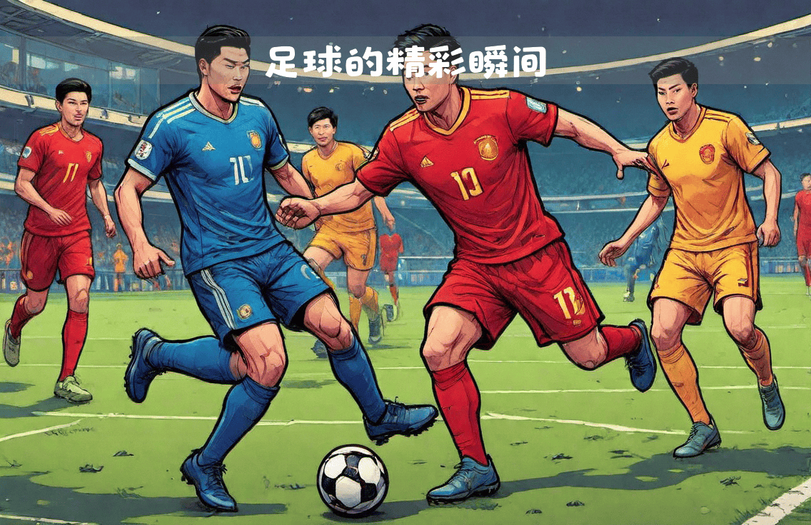 足球明星们在比赛中展现出完美的表现和技艺